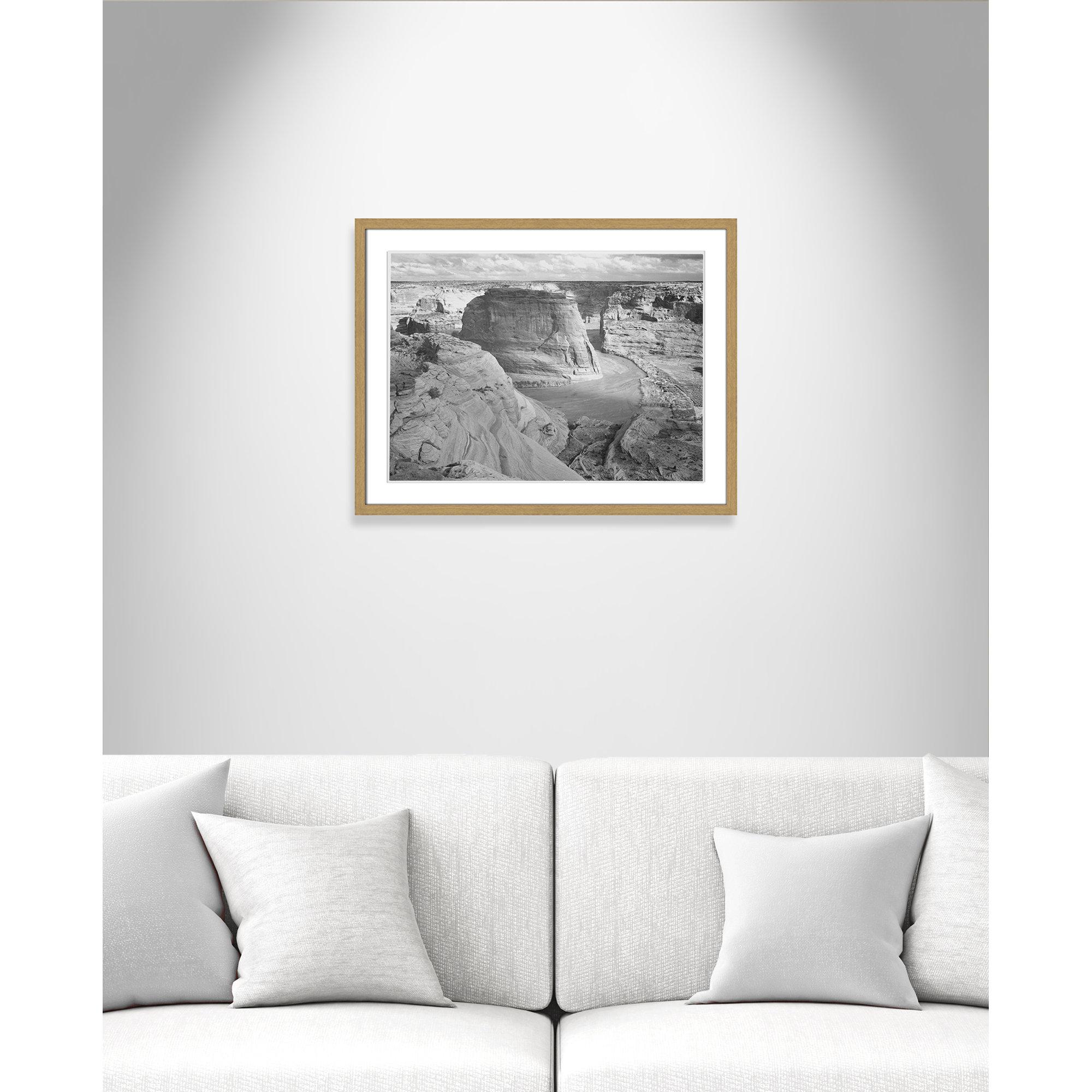 Canyon De Chelly Arizona 2 by Adams, 17" H x 23" W x 0.75" D, Natural