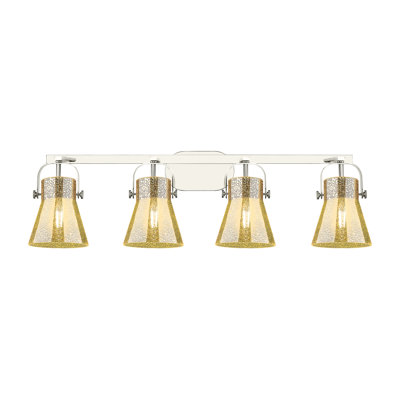 Éclairage pour meuble-lavabo mural 2 lumières Pilaster II Cone