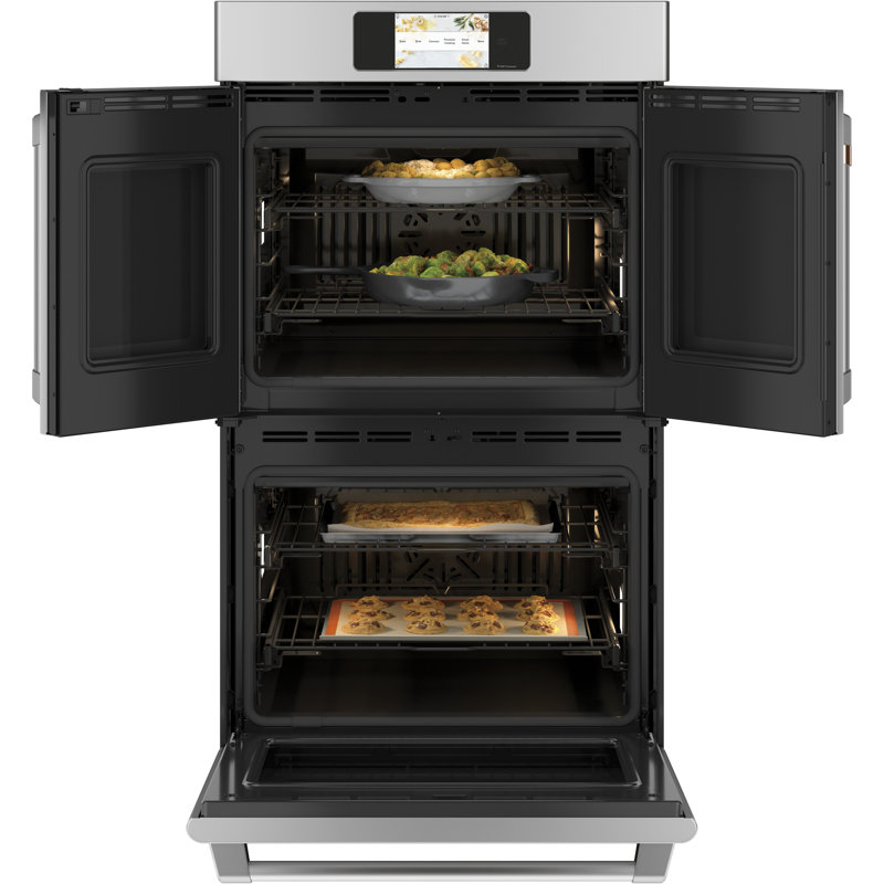 30" Self-Cleaning Convection Smart Electric Double Wall Oven, Stainless Steel