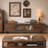 86"W Solid Walnut Modern Traditional TV Stand-231531479