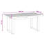 Solid Wood Base Dining Table