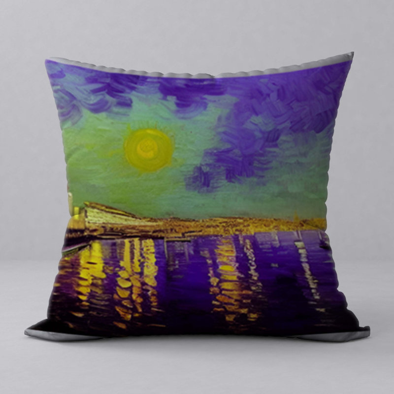 Oreiller New ManosMorenas, caractère et motifs vibrants / taille 18 po x 18 po