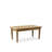 Table basse d'extérieur en teck
