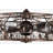 Nyberg 28 Inch Antique Bronze Crystal Ceiling Fan With Remote