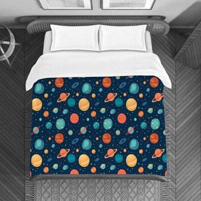 Polyester Machine Printed Duvet Cover