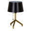 Lampe de table à trépied 16 po