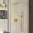 10 in. Multi-Function Adjustable Handheld Shower Head 2.5 GPM-107120477