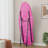 Full Length Mirror, 63" x 24" Floor Mirror/ Wall Mirror, Flannel Wrapped Wooden Frame Floor Mirror, Irregular Wavy Mirror Standing/Halling Large Wall Mirror for Bedroom,Living Room, Dressing Room Pink-118723052