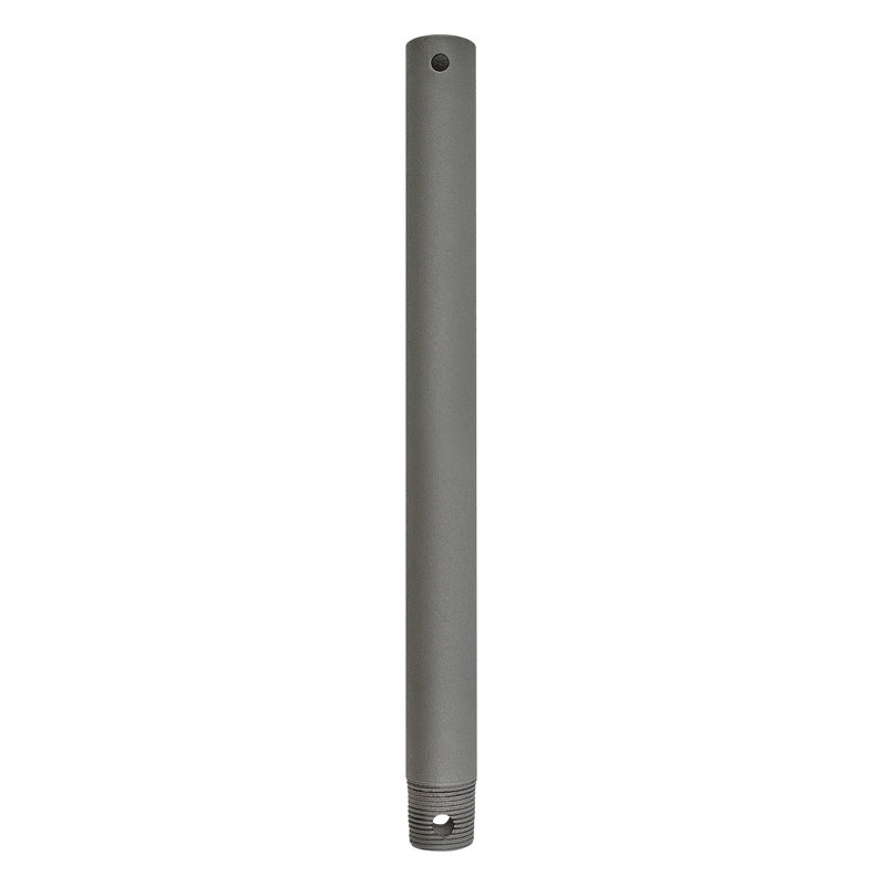 Ceiling Fan Down Rod, Graphite, 12" H x 1" W x 1" D