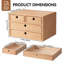 Mandaree Manufactured Wood Desk Organiser