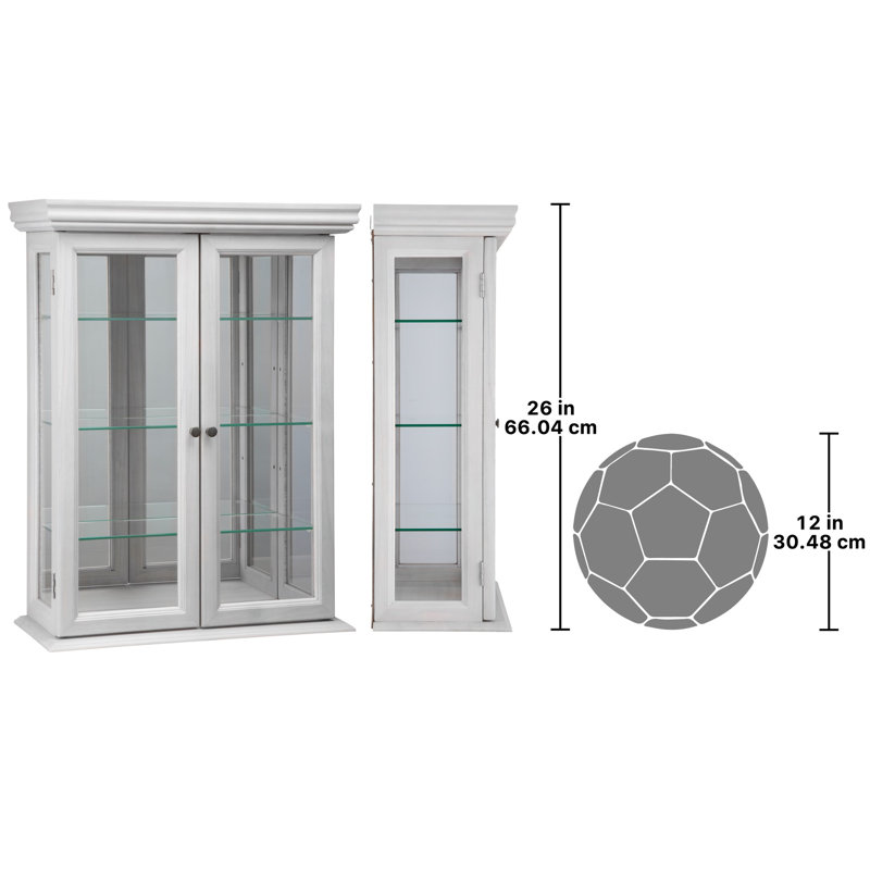 Vitrine Country, Lys blanc