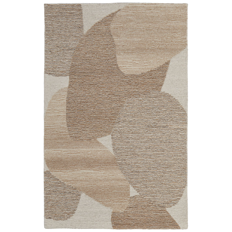 Jennae Performance Wool Abstract Indoor Rug, Rectangle 8' x 10'