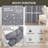 100% Blackout Thermal Insulated Polyester Curtain Pair-633352631-633352629