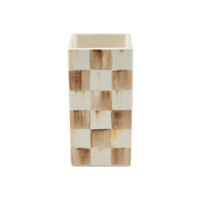 Courtly Check Small Pillar Vase
