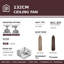Layza Ceiling Fan with Light Kit