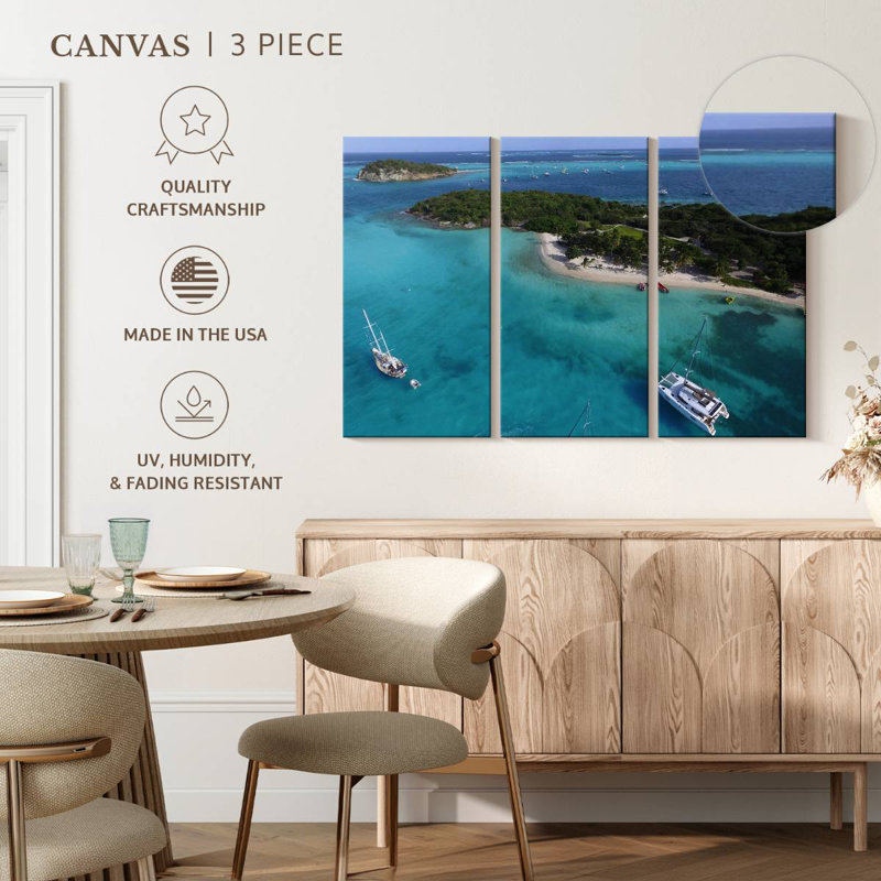 Tobago Cays Yachts, 36" H x 57" W