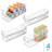 iDesign Plastic Stackable Pantry Bin - Storage Bin with Handles for Kitchen Organization - Ideal for Cabinets or Fridges