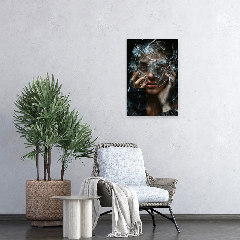 Shattered II Contemporary Wall Art Print, 60.96cm H x 40.64cm W