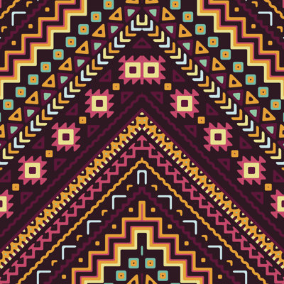 Chevron Pattern - Wrapped Canvas Print