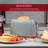 2 Slice Toaster in Glossy Ridged Textured Body and Stainless Steel Mechanism-93819605