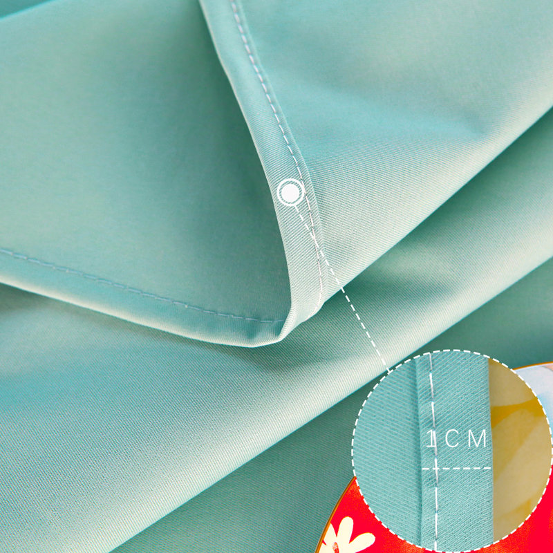 Nappe L 54 po x l 120 po imperméable et infroissable en polyester sarcelle pour l'intérieur et l'extérieur, Sarcelle