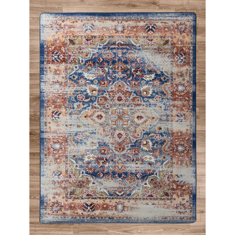 Dorleus Oriental Indoor Rug, Rectangle 5' x 8'