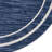 Lucretia Abstract Machine Woven Chenille Indoor/Outdoor Area Rug in Blue-2123726281