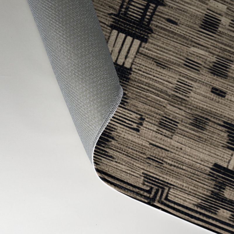 Tapis intérieur et extérieur ArtDeco, Rectangle 5 pi x 7 pi