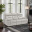 Canapé inclinable électrique en cuir fleur de 87 po Hornbeck-408180587-451412651