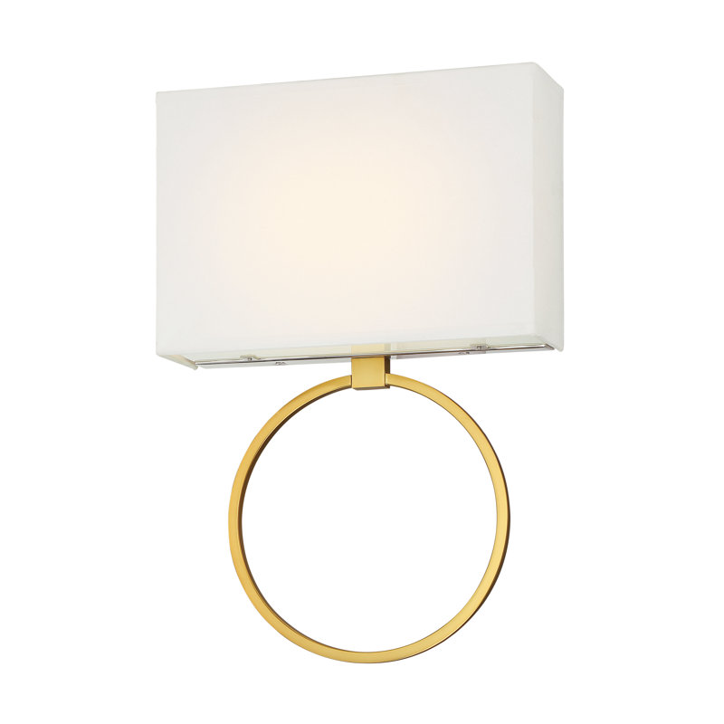 Alisha Steel LED Flush Mounted Sconce