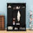 Hall Tree with Bench, Adjustable Shelves, 7 Hooks and Shoe Cabinet-1084283656