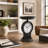 Industrial Analog Metal Quartz Movement / Crystal Tabletop Clock