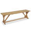Frison Teak Solid Wood Dining Set