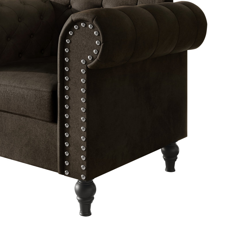 Fauteuil Harwich, Brun