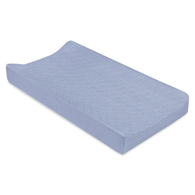Dewdrop Quilted Muslin Changing Pad Cover