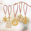 0.02'' Handmade Geometric Shapes Fabric Holiday Shaped Ornament