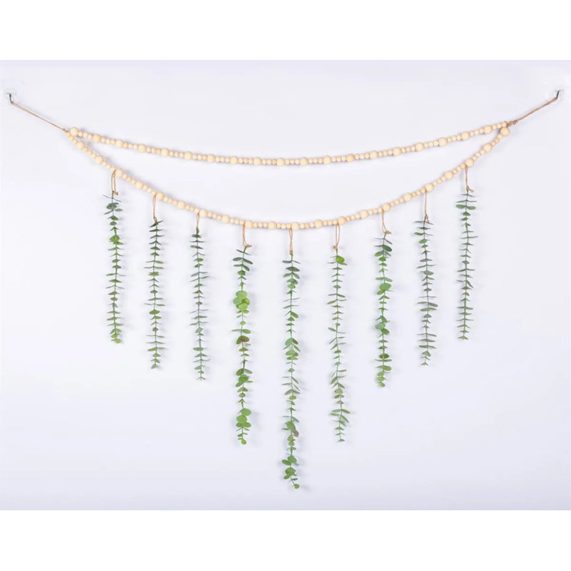 Eucalyptus with Hanging Accessory - Large Wall Tapestry