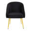 Chaise avec accoudoirs en velours Sutton-1001593177
