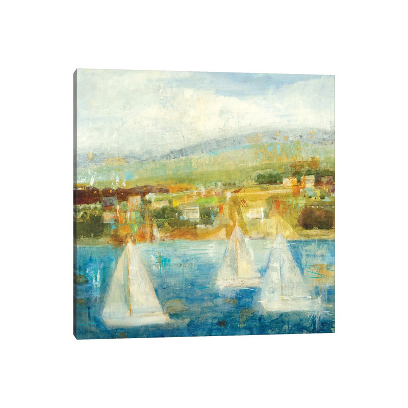 Brisk Winds by Jill Martin - Wrapped Canvas Print, 30.48cm H x 30.48cm W 1.905cm D