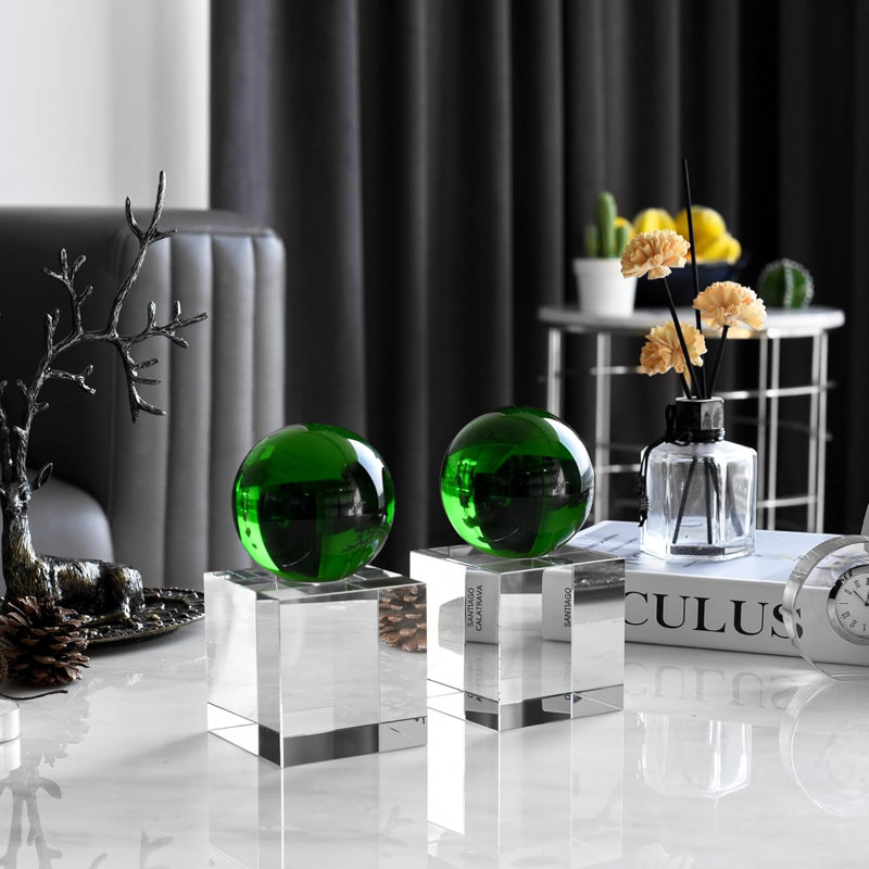 Crystal Bookends