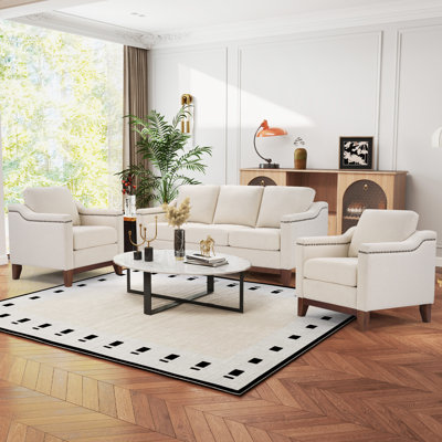 Edgell 3 - Piece Living Room Set