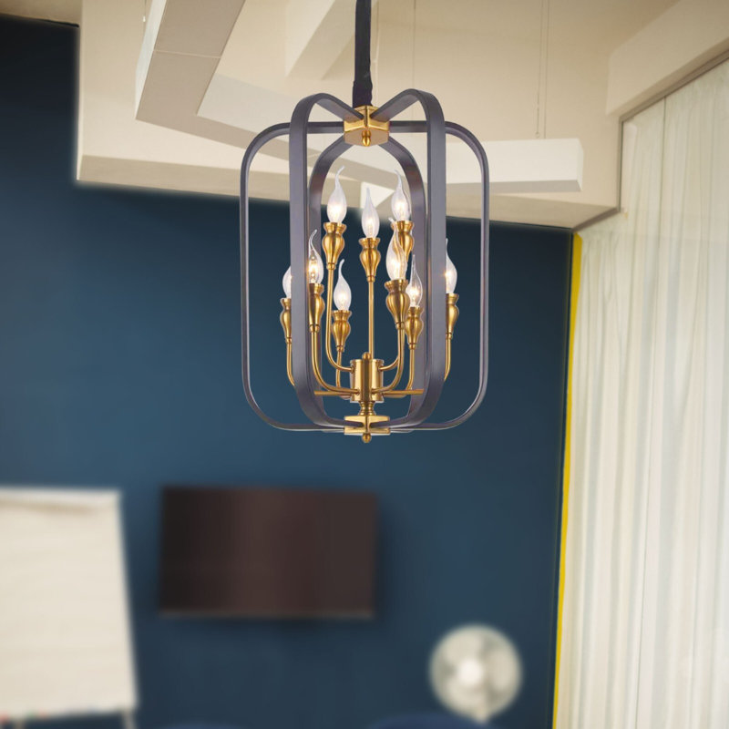 9 - Light Candle Style Chandelier