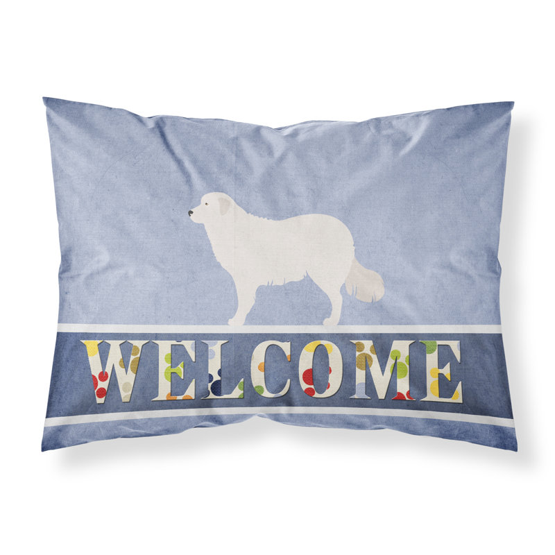 Taie d’oreiller welcome, Kuvasz