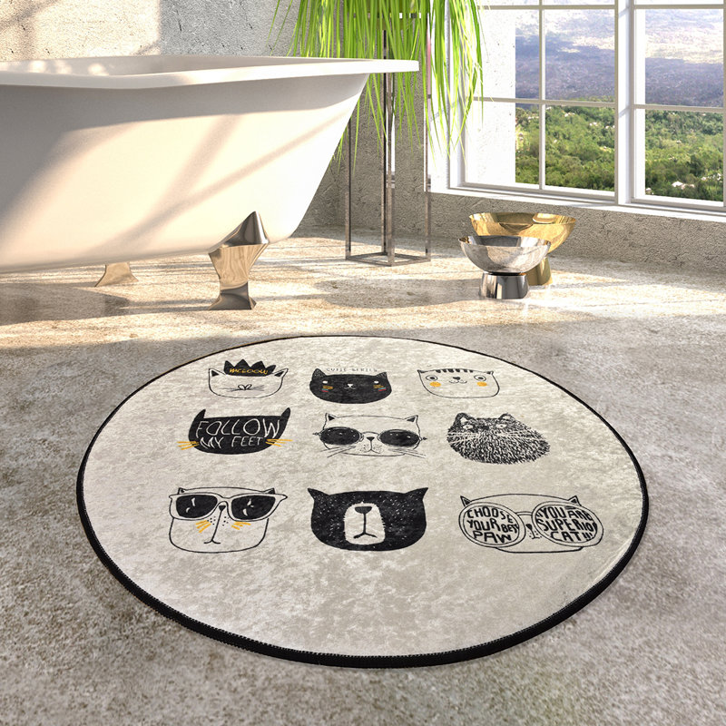 Barrister Round 100 cm x 100 cm Shag