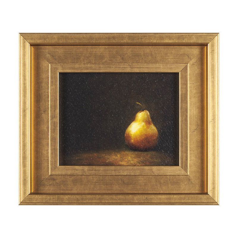 «Lonely Pomegranate» par Studio A, reproduction d'art encadrée à la main, Lonely Pomegranate, 12.8L x 2.5W x 12.8H
