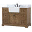 Ensemble de meuble-lavabo simple 48 po Pardue-115577320