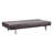 Tato Twin 37.8'' Faux Leather Convertible Sofa-1678715316