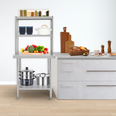 Metal Kitchen Island