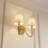 Roan 13" W 2-Light Dimmable Armed Sconce with Fabric Shades-81525260