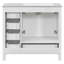 Meuble-lavabo 36 po avec lavabo en céramique, armoire de rangement abondante, 2 portes à fermeture douce et 5 tiroirs-615522812